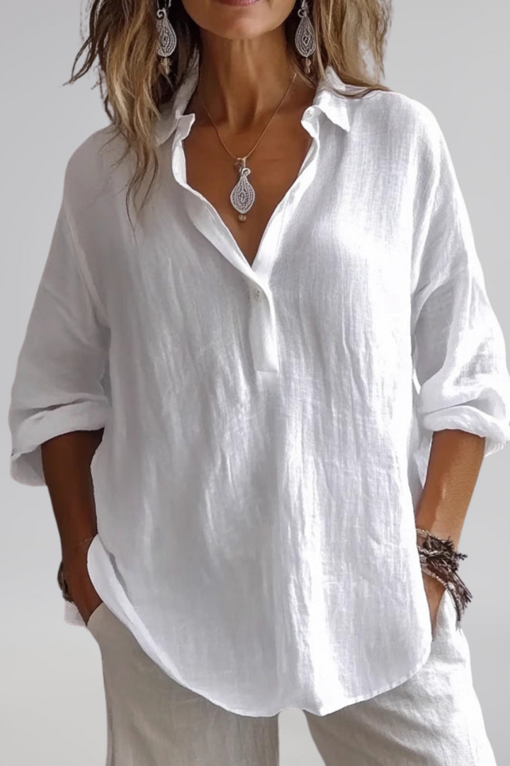 Calera – Flowy Statement Blouse