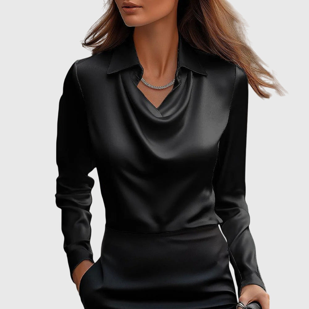 Brielle | Refined Pleated Blouse