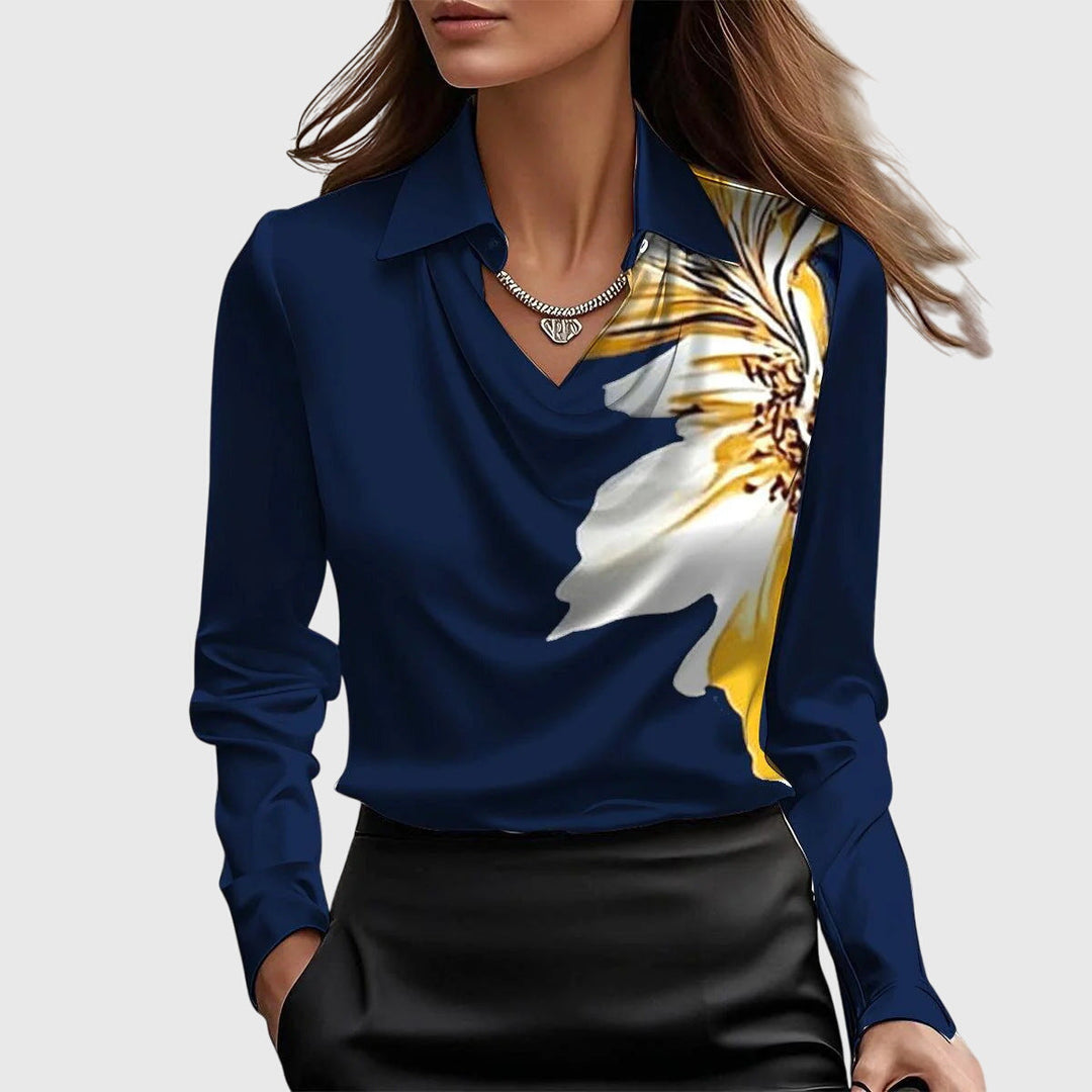 Brielle | Refined Pleated Blouse