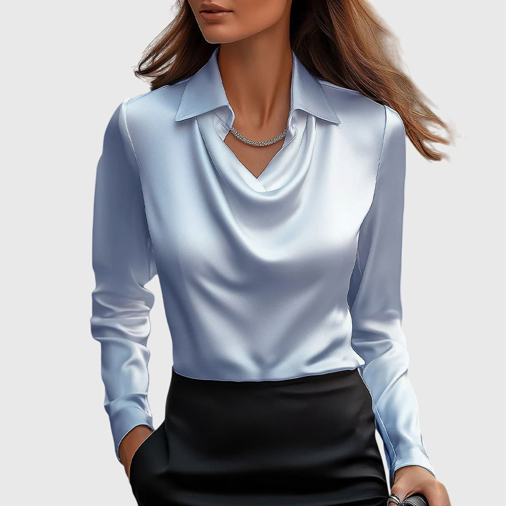 Brielle | Refined Pleated Blouse
