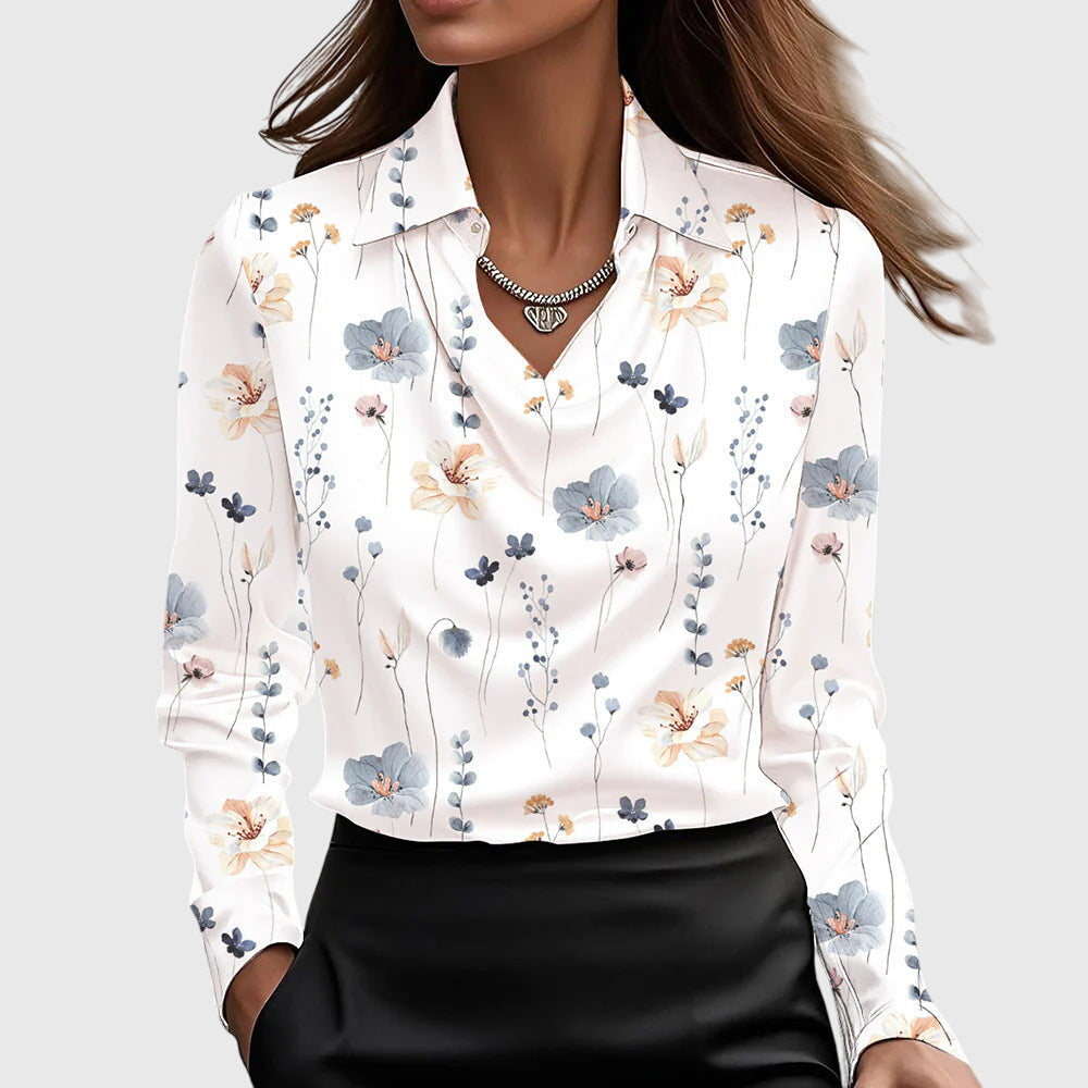 Brielle | Refined Pleated Blouse