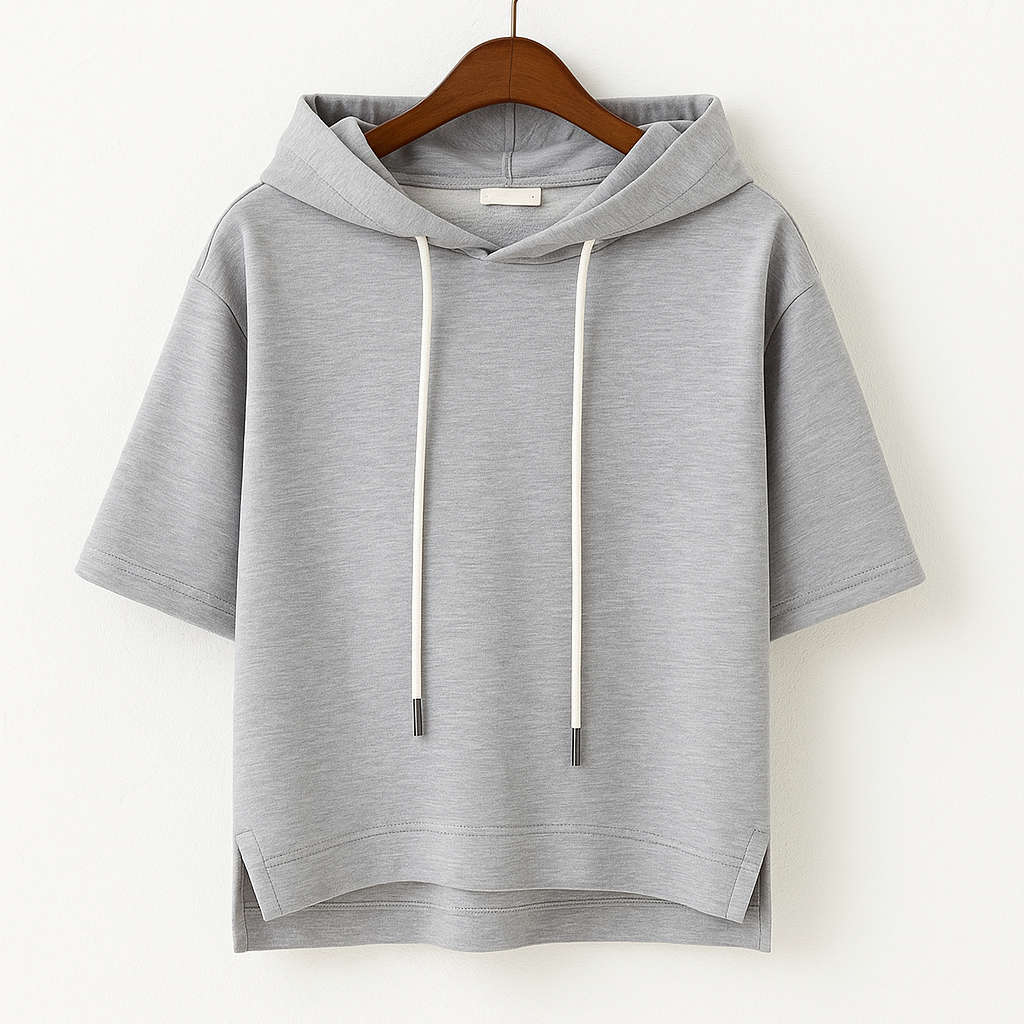Tahlia | Casual Short Sleeve Hoodie