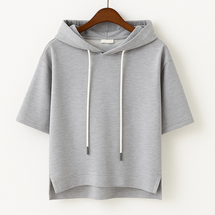 Tahlia | Casual Short Sleeve Hoodie