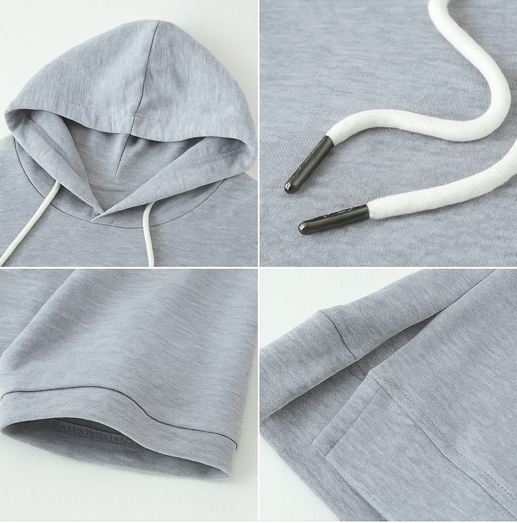 Tahlia | Casual Short Sleeve Hoodie