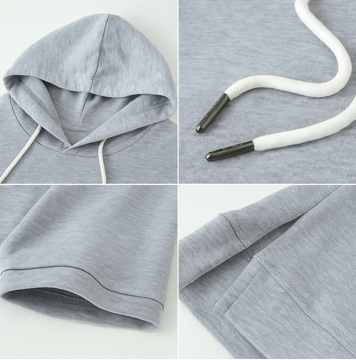 Tahlia | Casual Short Sleeve Hoodie