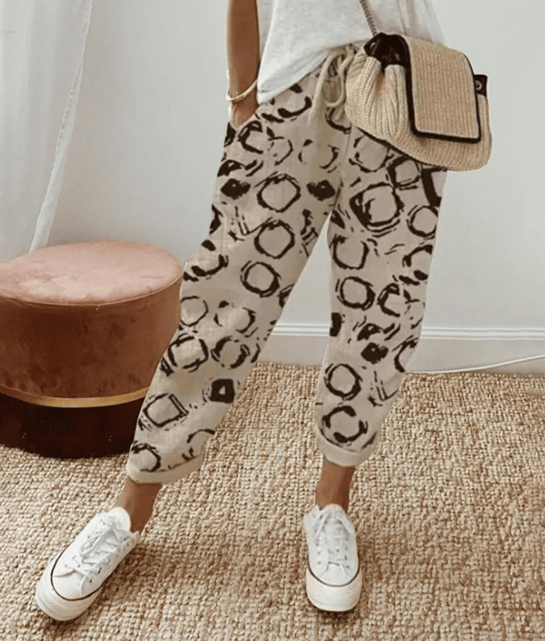 Lyra | Breathable Retro-Style Pants