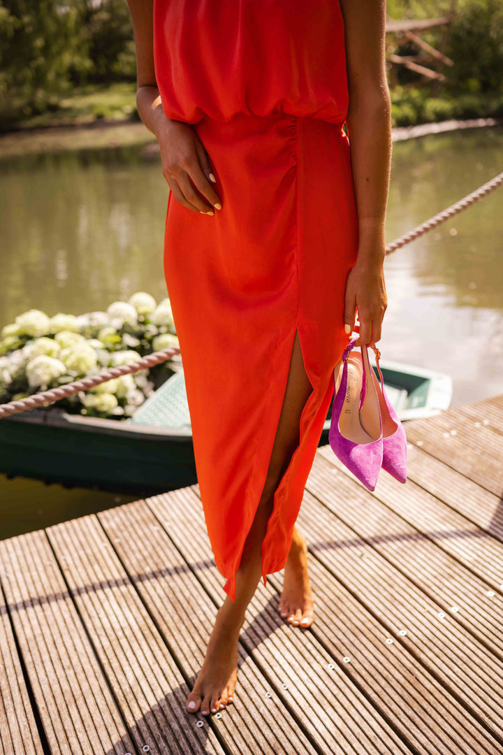 Isalie | Summer Elegance Midi Dress