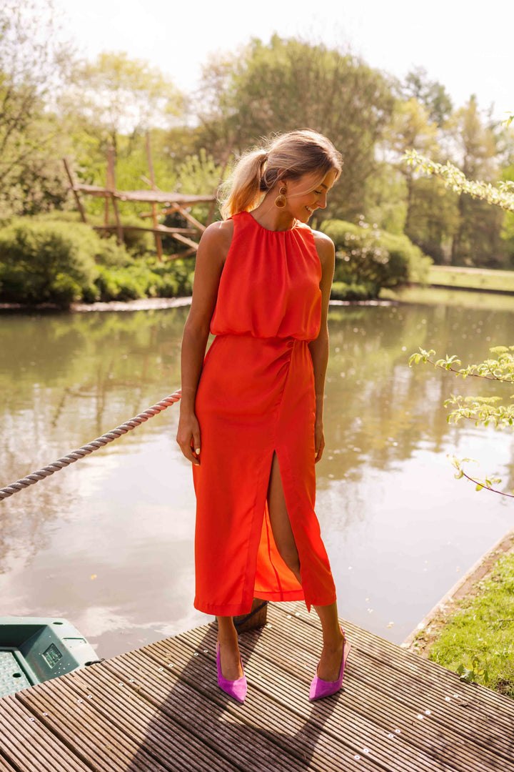 Isalie | Summer Elegance Midi Dress