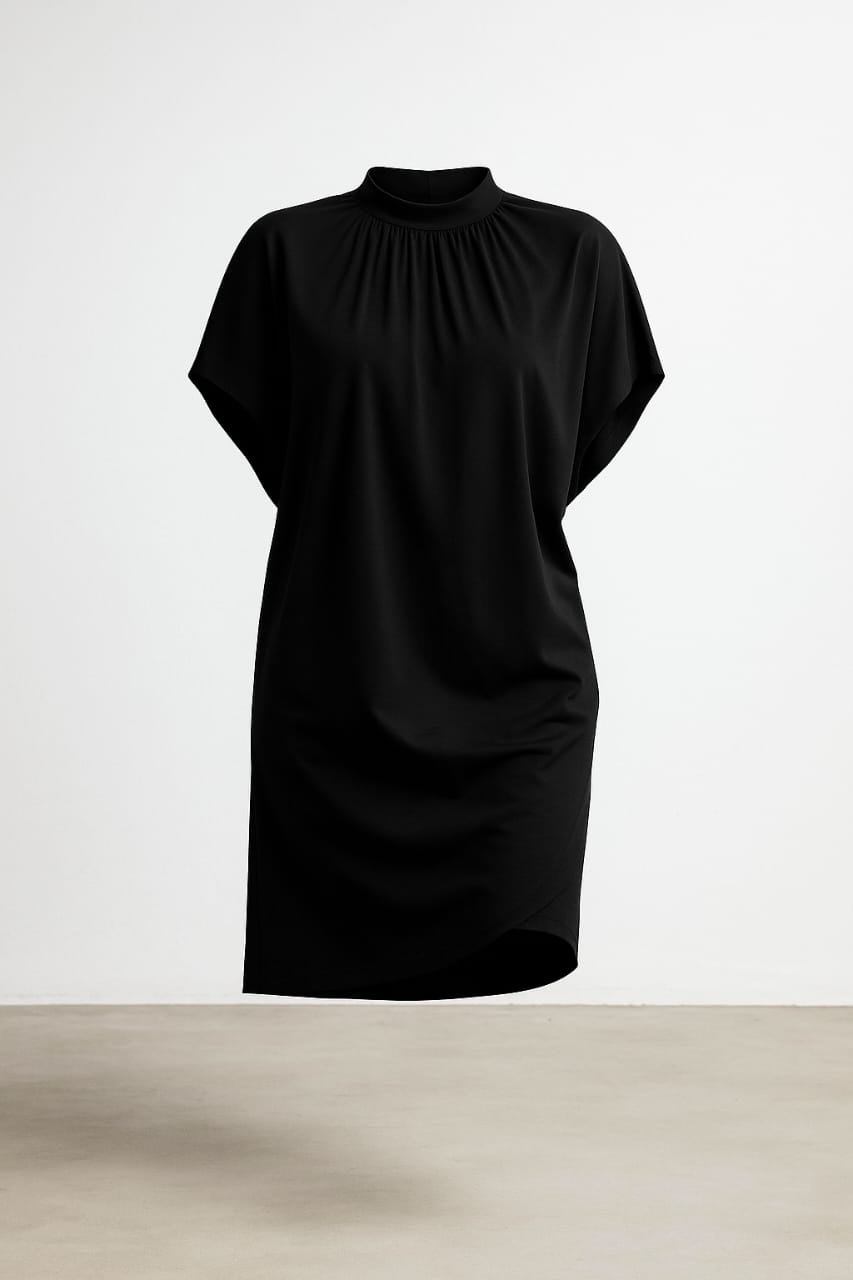 Marzel | ShadowSilk Minimal Dress