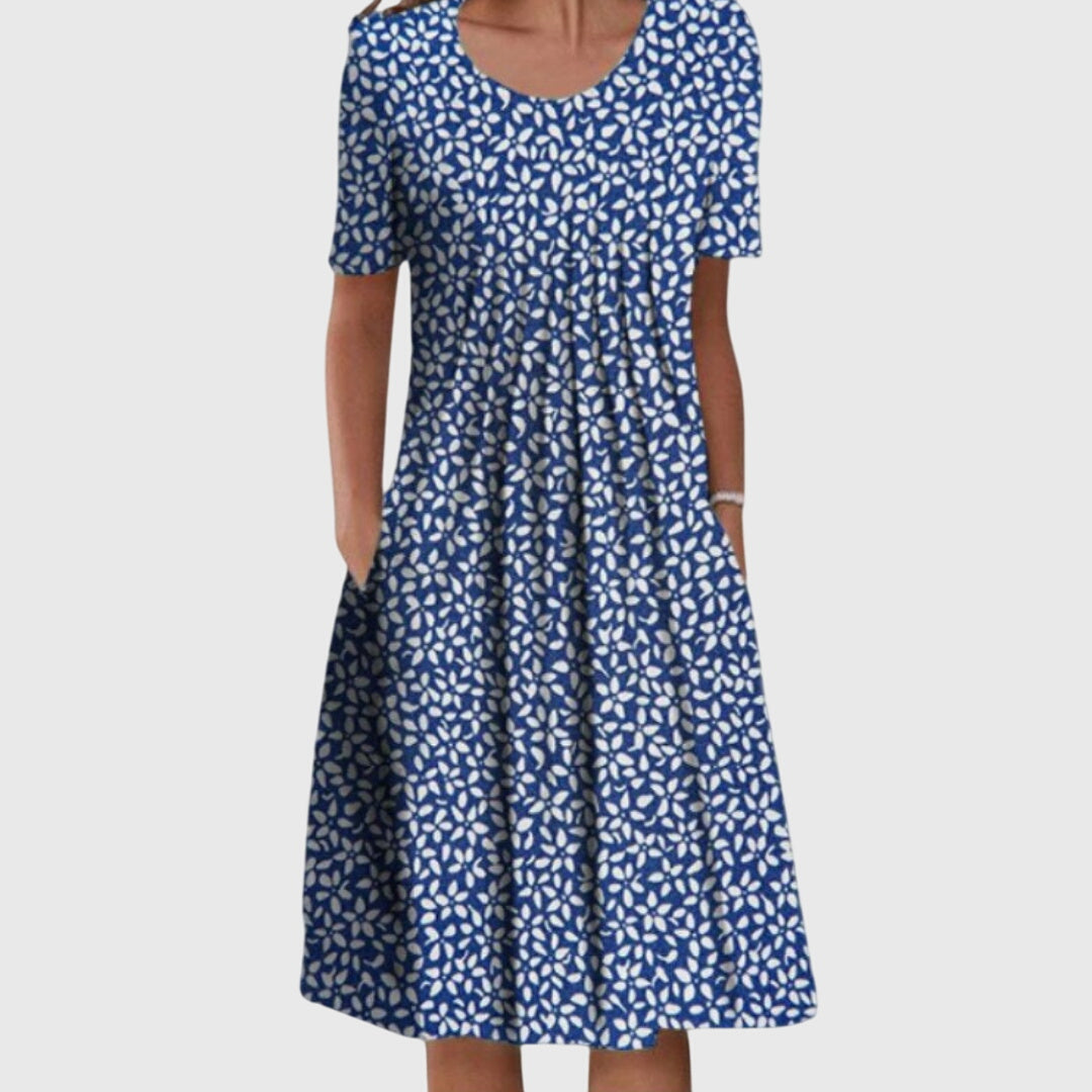 Amira| Elegant Layered Midi Dress