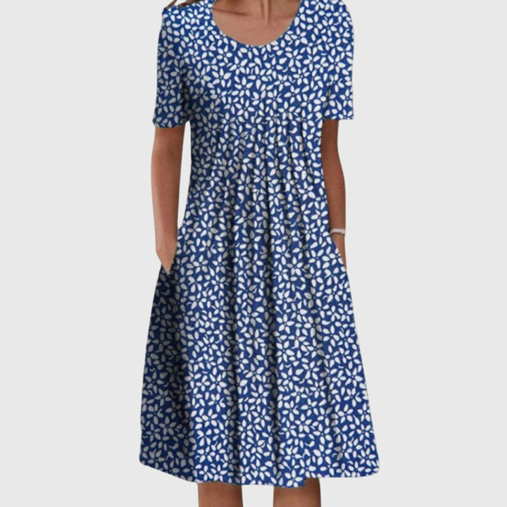 Amira| Elegant Layered Midi Dress