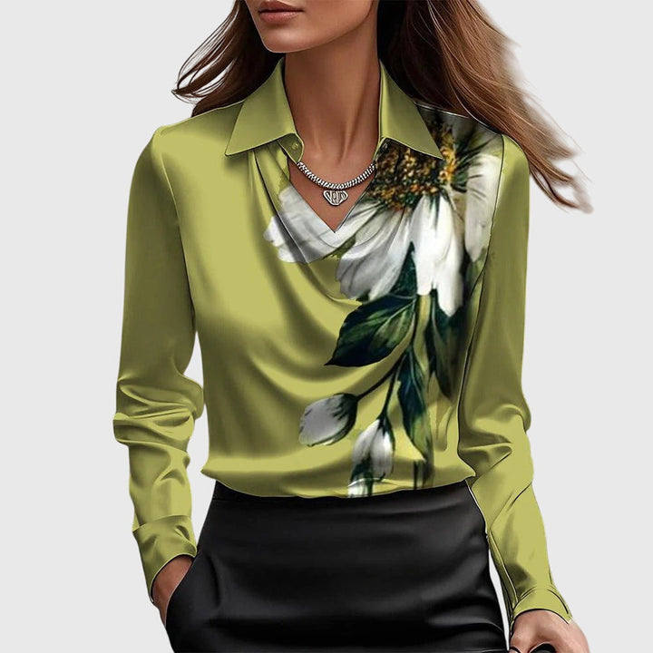Brielle | Refined Pleated Blouse